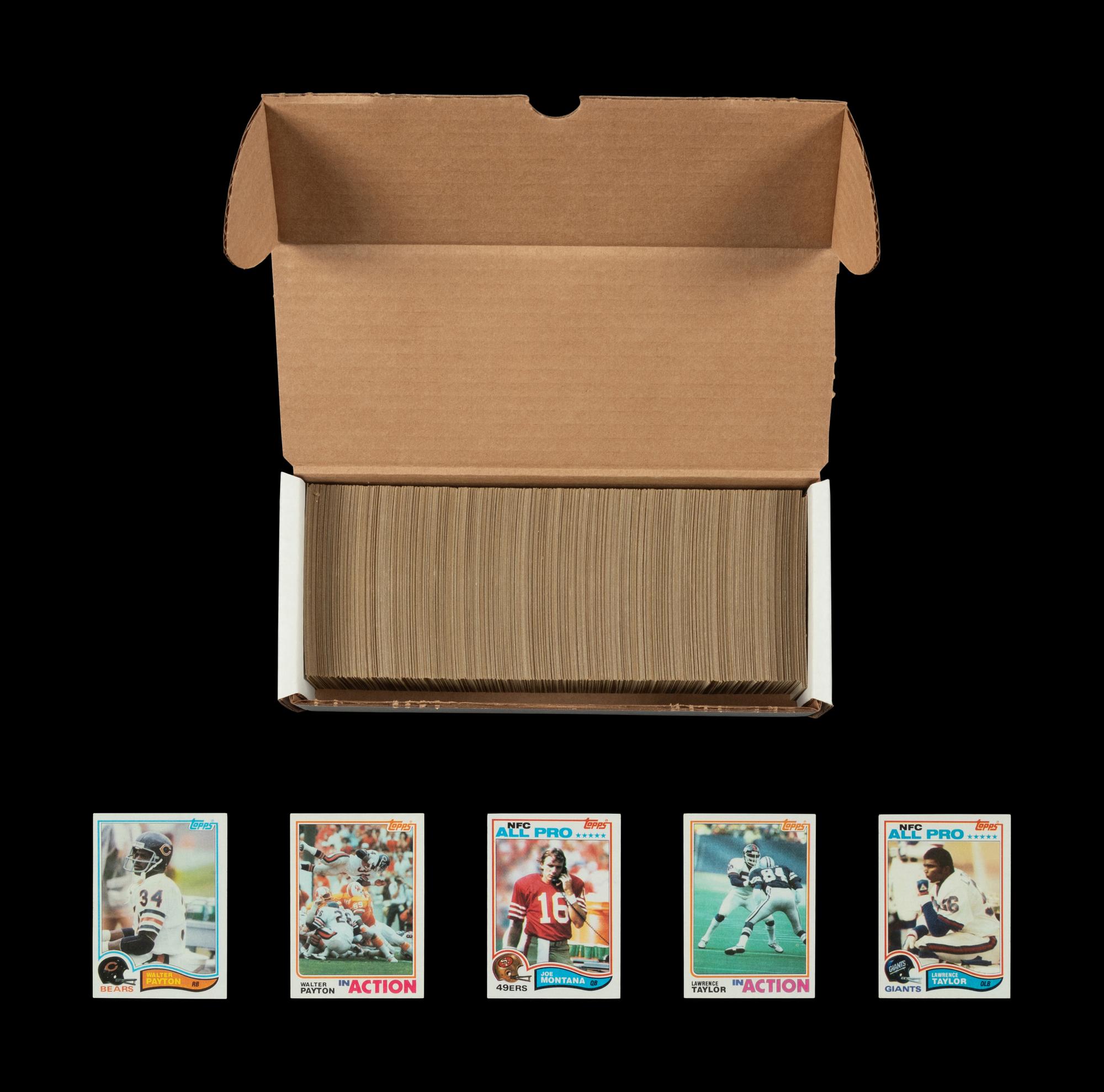 A Complete Set of 1982 Topps Football Cards (528/528)