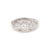 ANTIQUE, DIAMOND RING