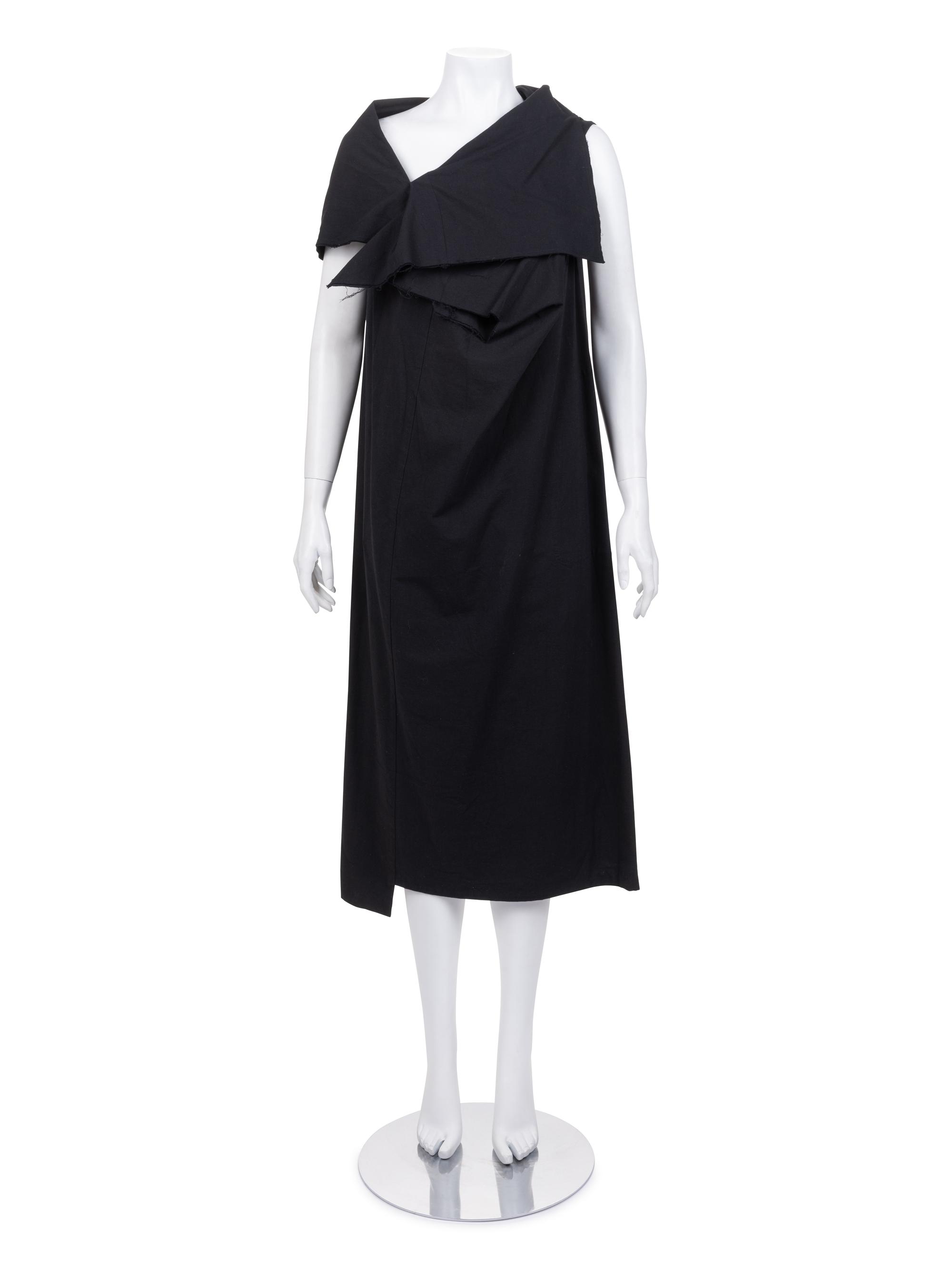 Comme des Garçons Draped Cotton Dress, Spring/Summer 1998