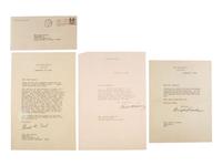 [POLITICS]. A group of letters and ephemera, most SIGNED by Republican presidents of the 20th and 21st centuries, comprising: