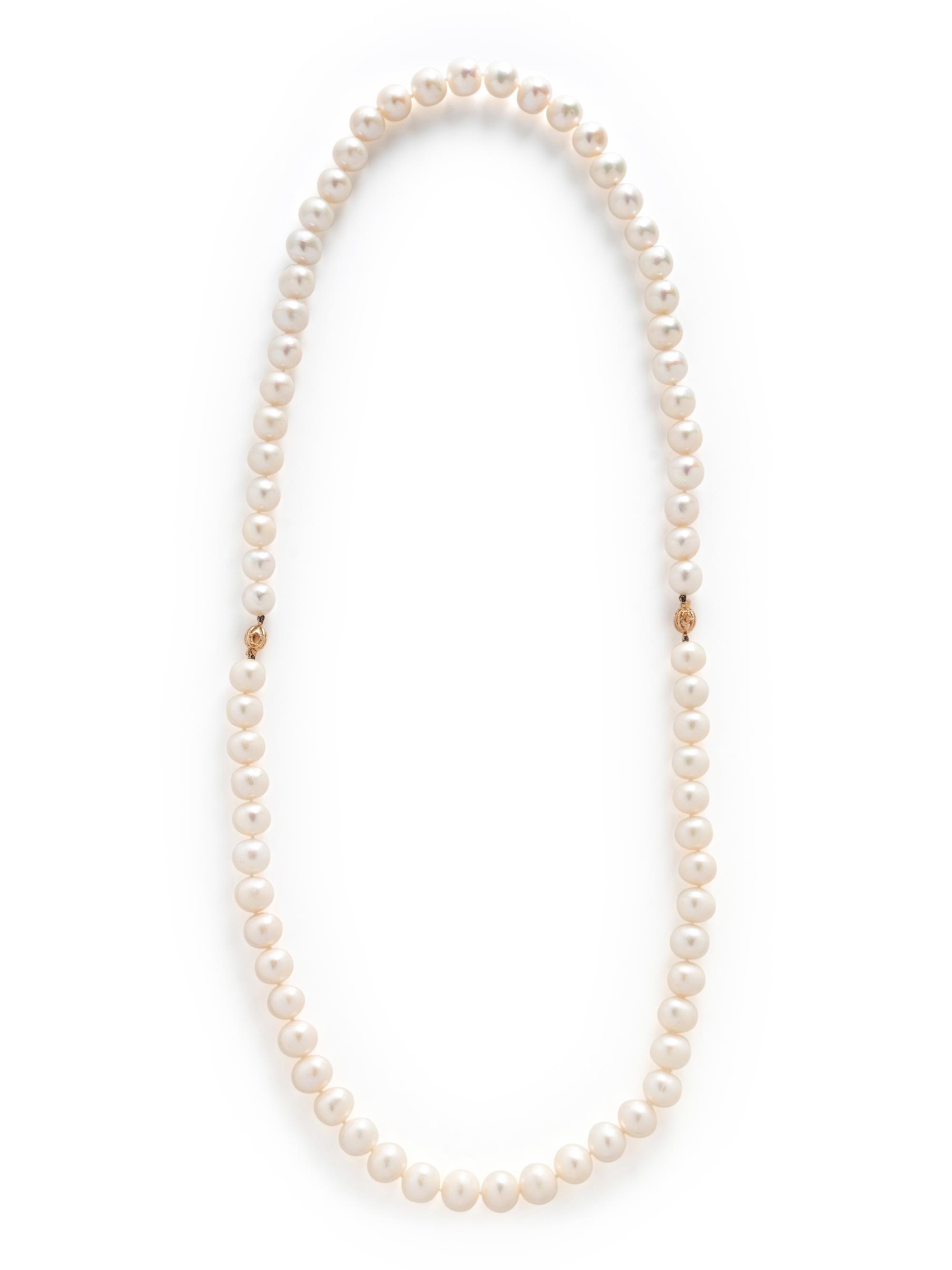PAIR OF CULTURED PEARL NECKLACES