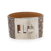 Hermès, Kelly Dog Bracelet in Salvator Lizard