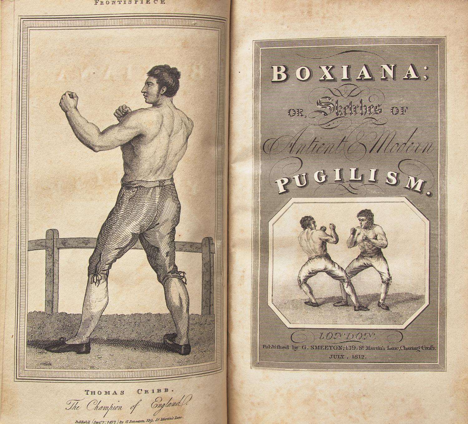 [Boxing] Egan, P(ierce), and John Babcock. Boxiana...