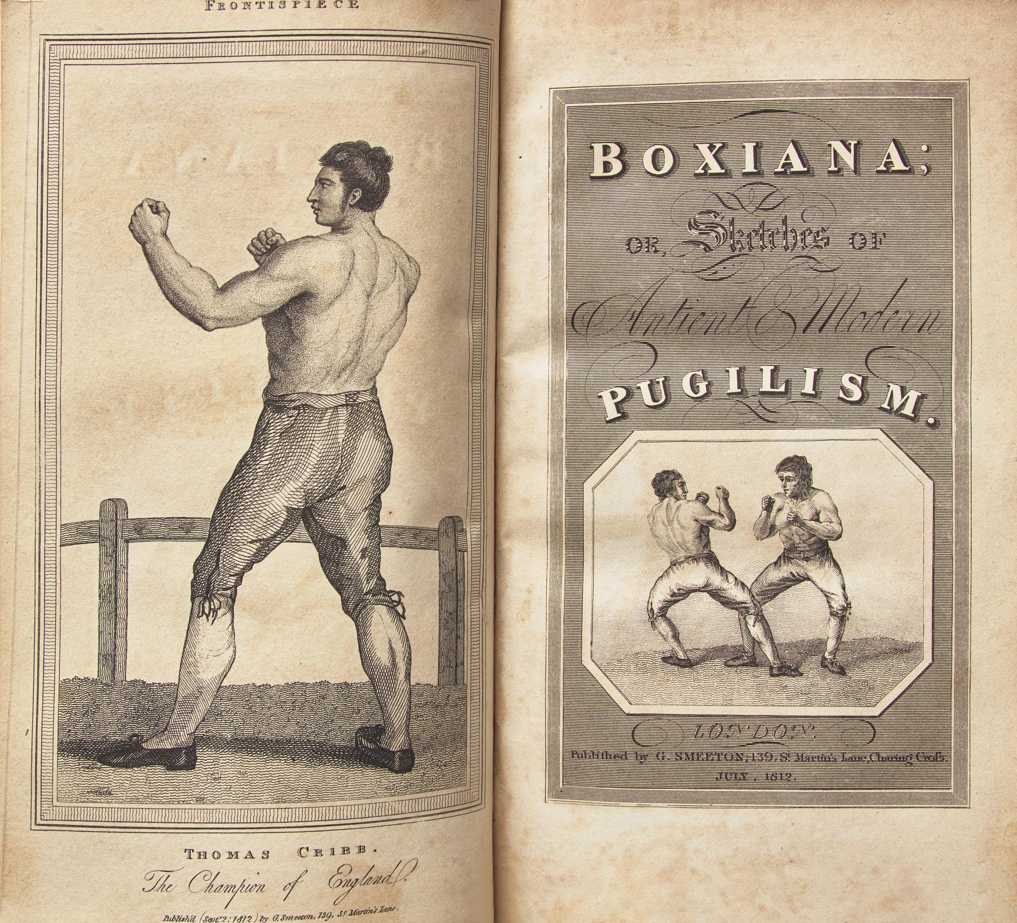 [Boxing] Egan, P(ierce), and John Babcock. Boxiana...