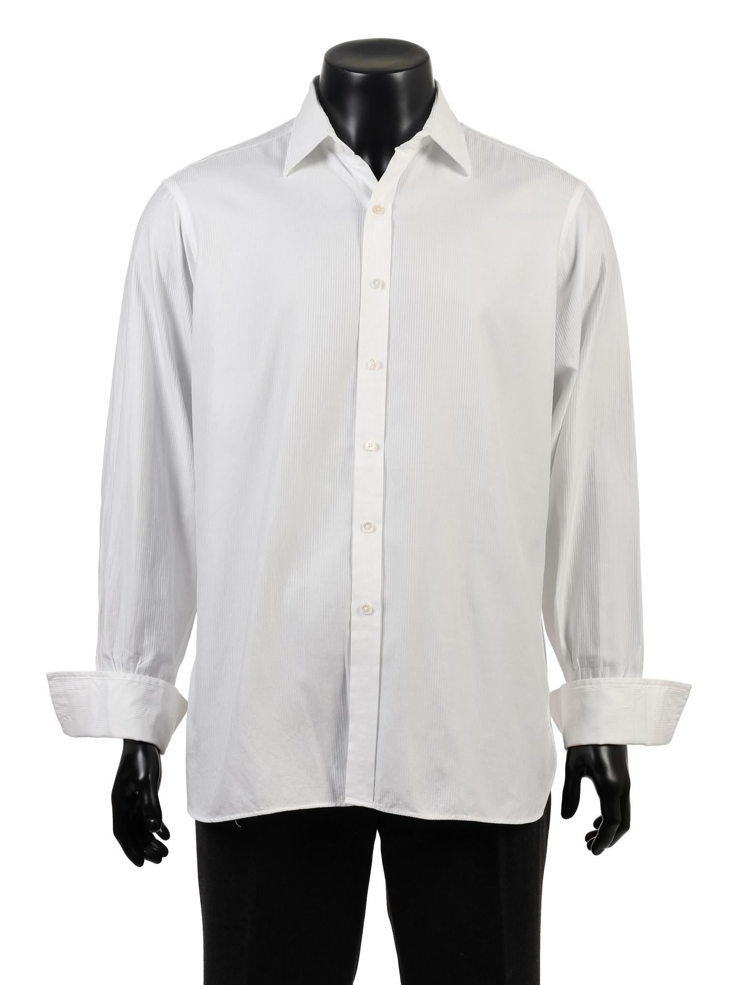Group of Vintage Men's Designer Shirts, 1980-2000s: Turnbull & Asser, Brioni, Miyake, Missoni & Dior