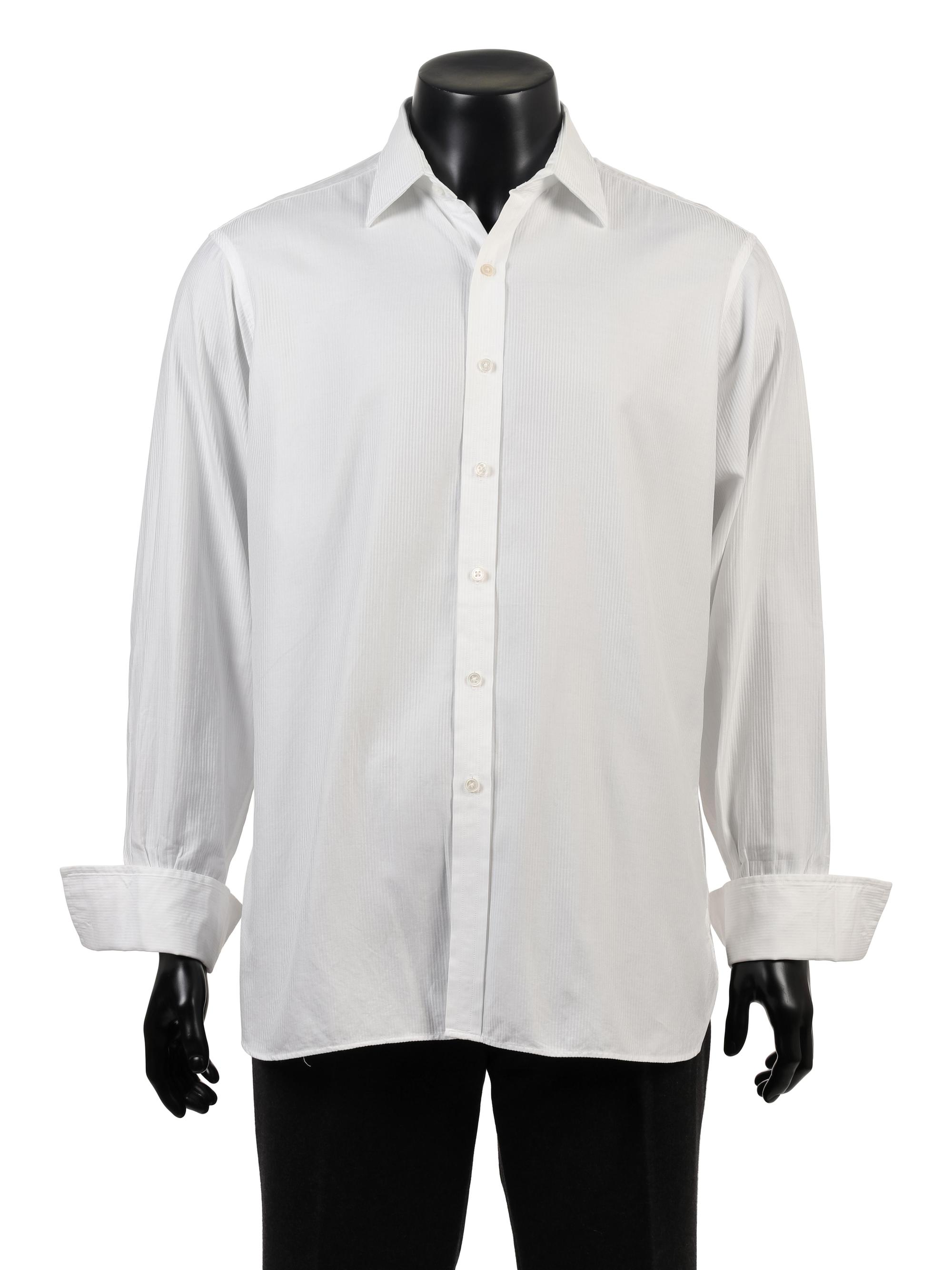 Group of Vintage Men's Designer Shirts, 1980-2000s: Turnbull & Asser, Brioni, Miyake, Missoni & Dior