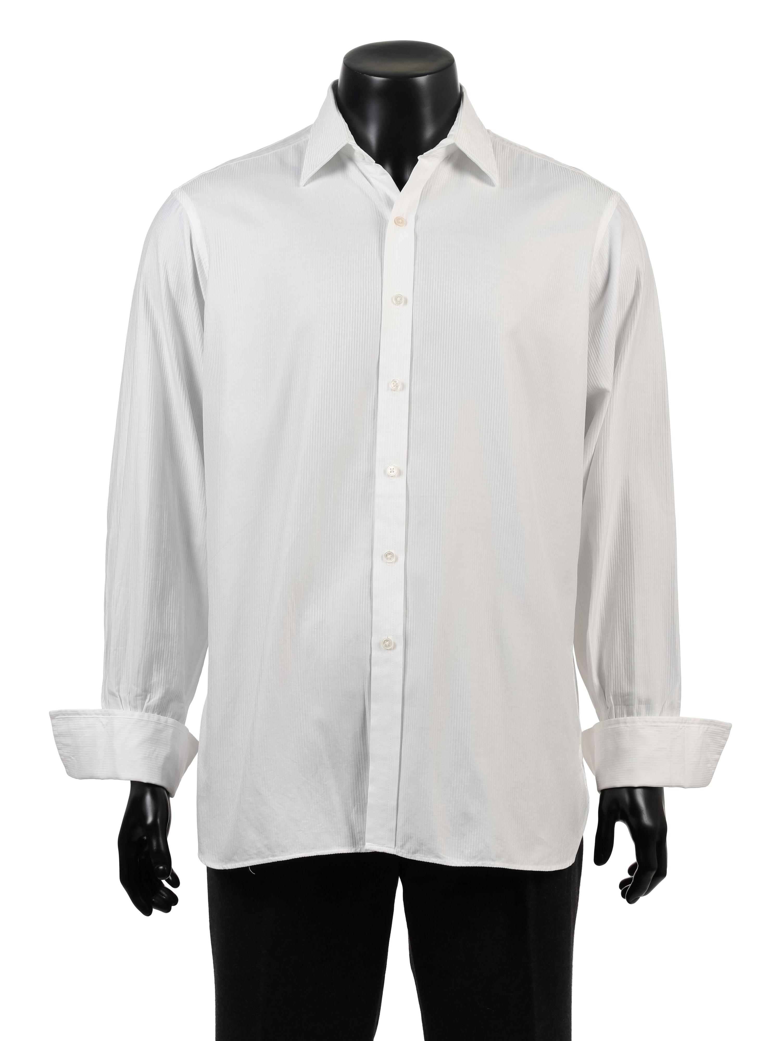Group of Vintage Men's Designer Shirts, 1980-2000s: Turnbull & Asser, Brioni, Miyake, Missoni & Dior