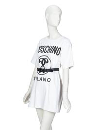 [ARO] MOSCHINO, BELTED T-SHIRT DRESS