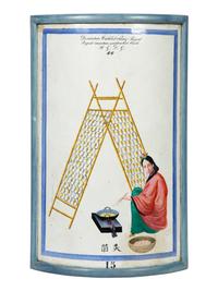 A Pair of Chinese Export Porcelain Panels — MID 19TH CENTURY