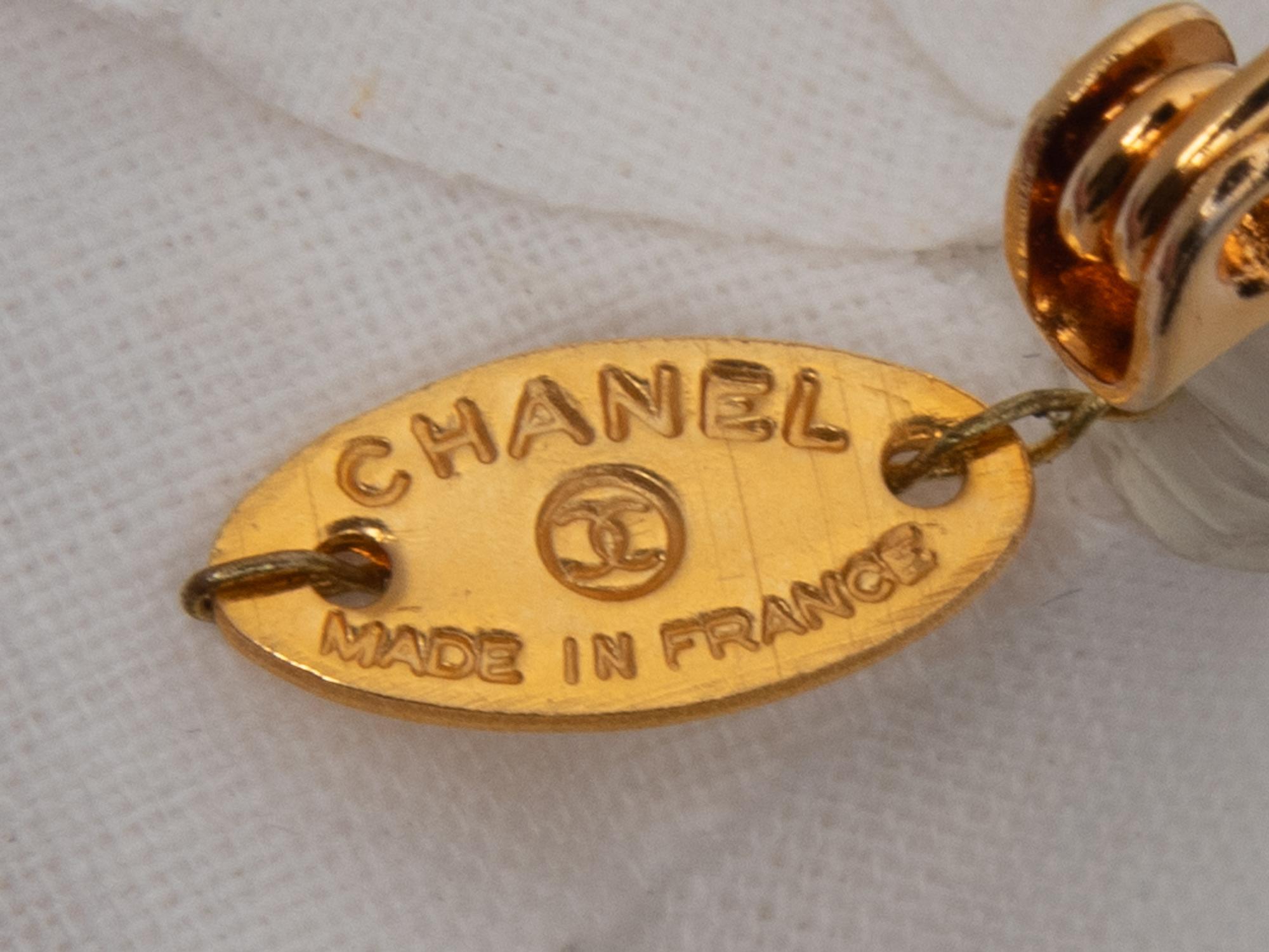 Two Vintage Chanel Camellia Brooches