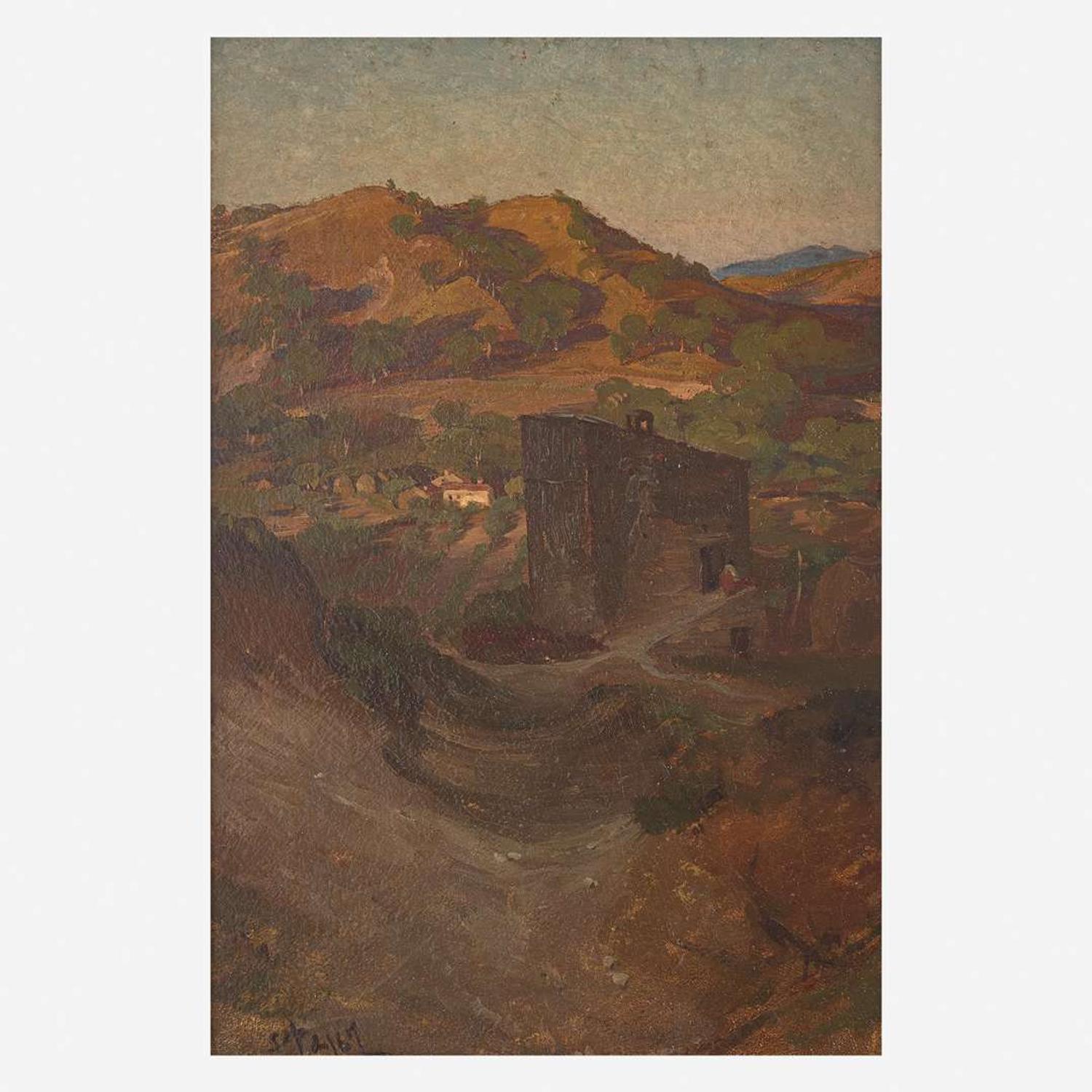 Thomas Hiram Hotchkiss (American, 1813-1896) Gubbio, Perugia