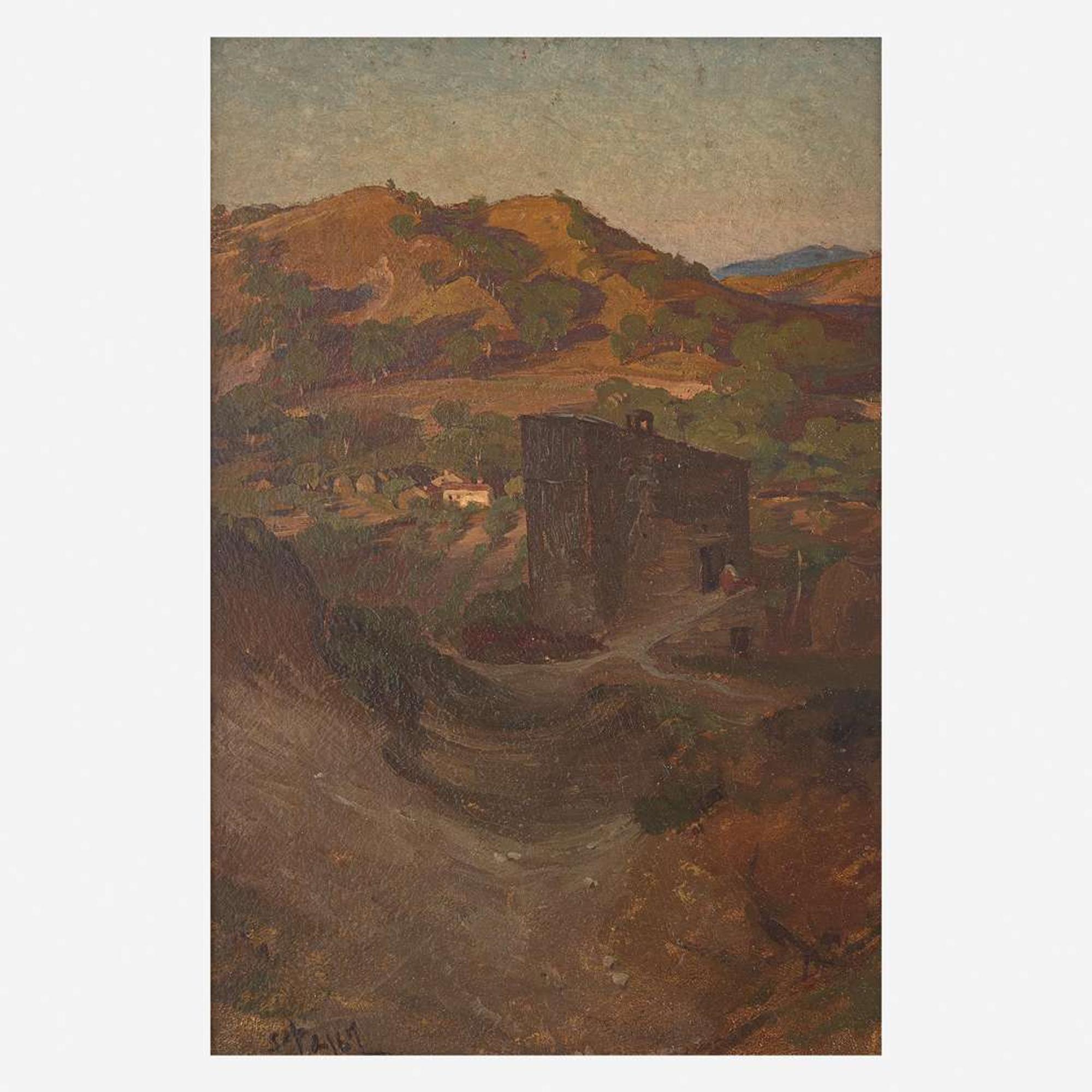 Thomas Hiram Hotchkiss (American, 1813-1896) Gubbio, Perugia