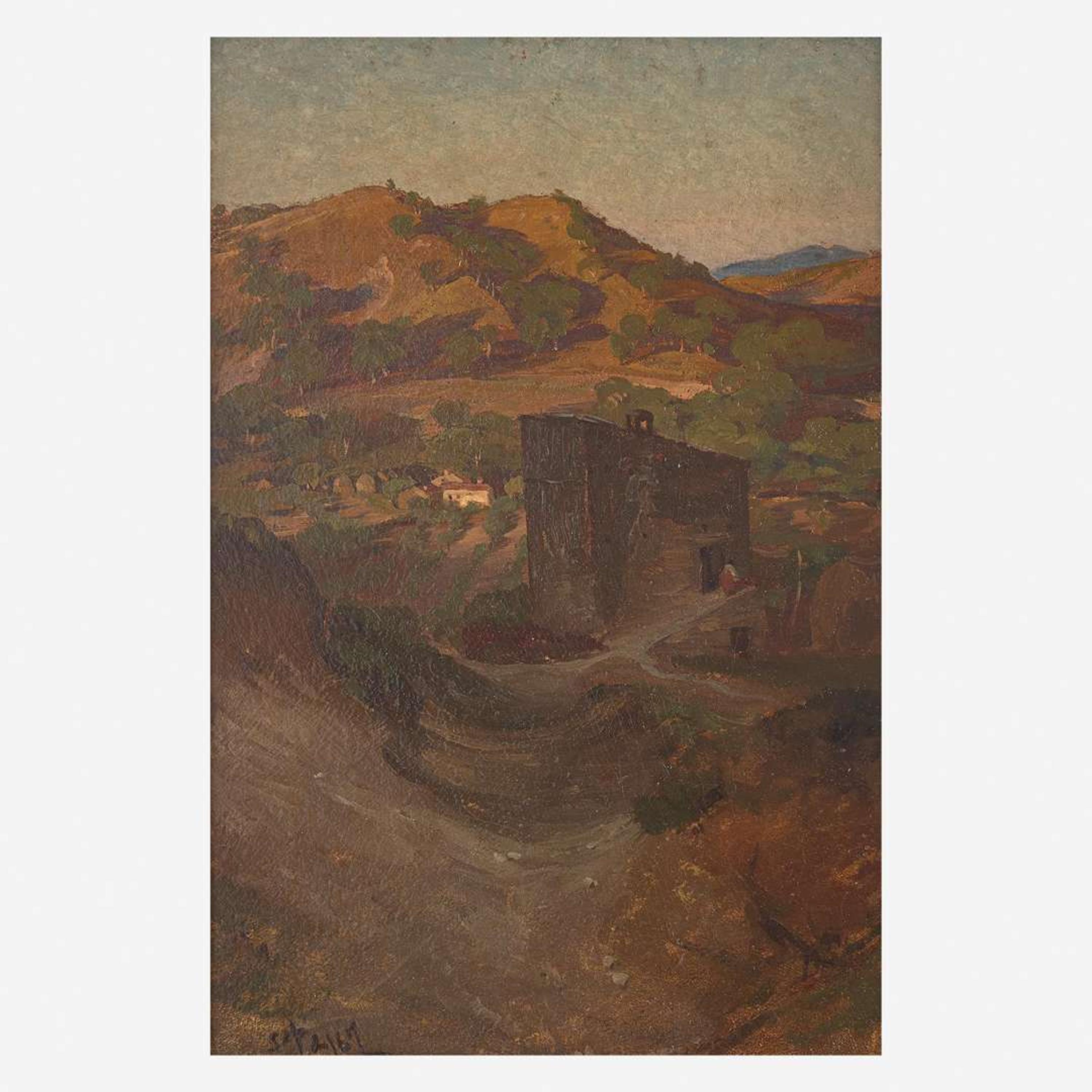 Thomas Hiram Hotchkiss (American, 1813-1896) Gubbio, Perugia