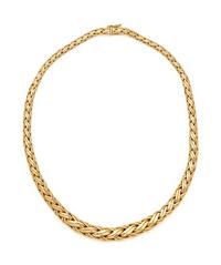 TIFFANY & CO., YELLOW GOLD NECKLACE