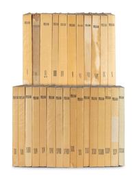 [ARTIST'S BOOKS]. ZERVOS, Christian (1889-1970). Pablo Picasso . Paris: Editions Cahiers d'Art, 1942-1978.
