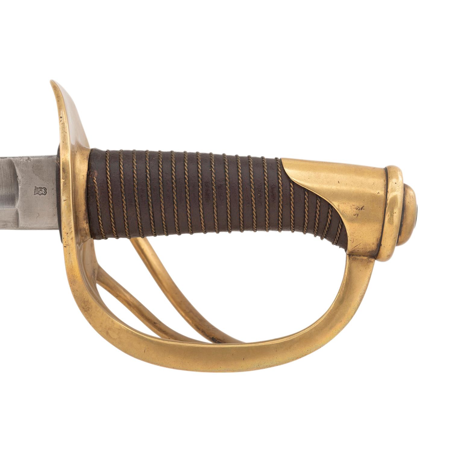 Horstmann Marked Import Model 1840 Heavy Cavalry Saber by Weyersberg