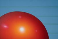 Composition with a Red Sphere