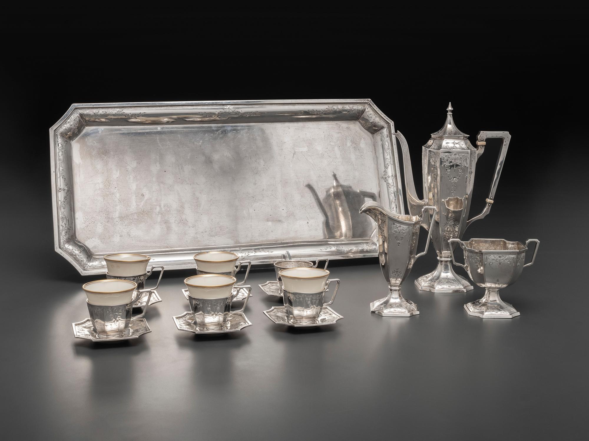 An American Silver Demitasse Service