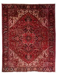 A Heriz Wool Rug