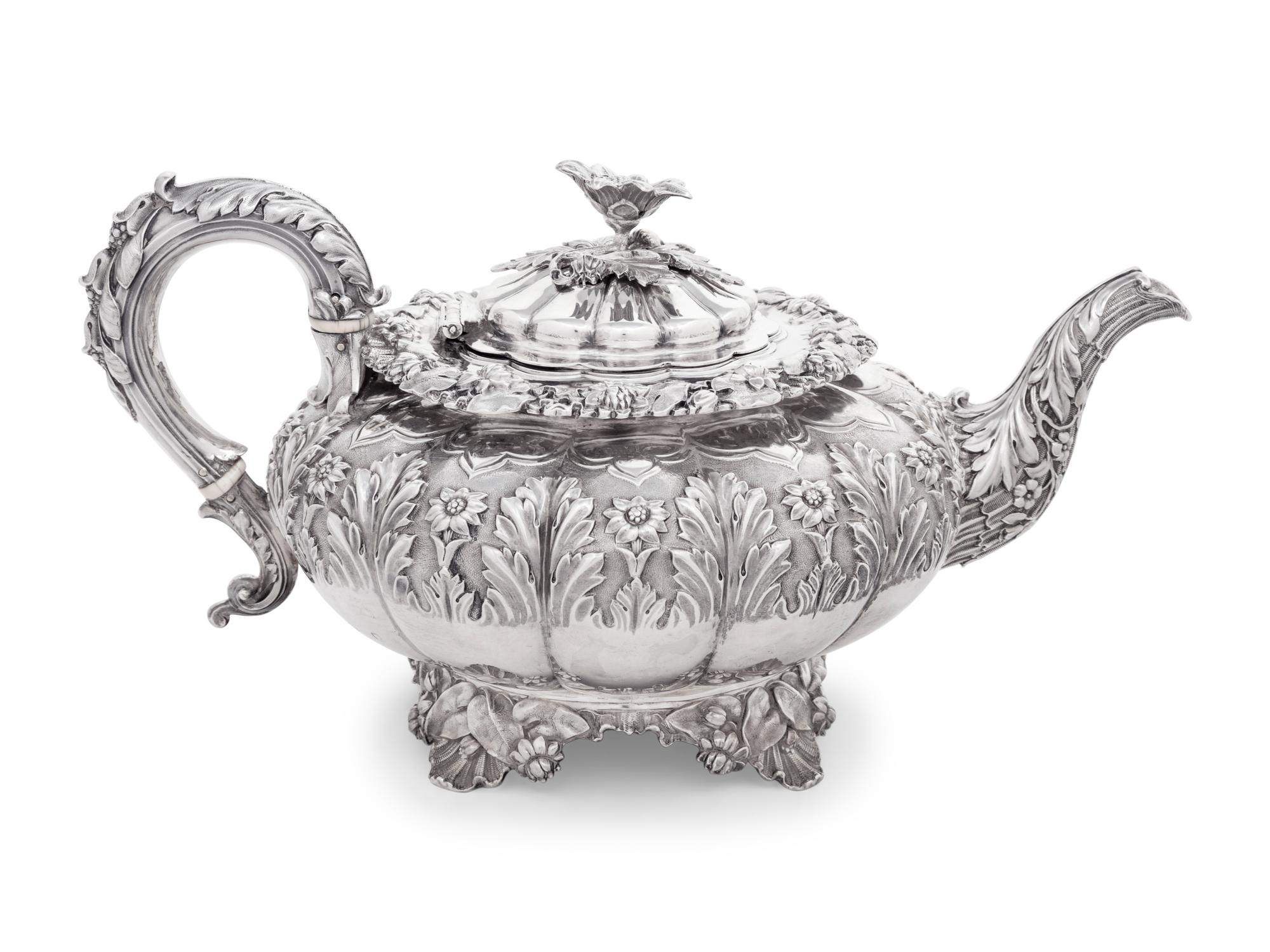 A George III Silver Teapot