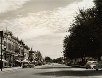 Arthur Rothstein (American, 1915-1985) — Main Street (G Avenue), Grundy Center, Iowa, 1939 (printed later)