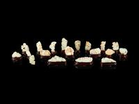 Nineteen Chinese Carved Jade Figures