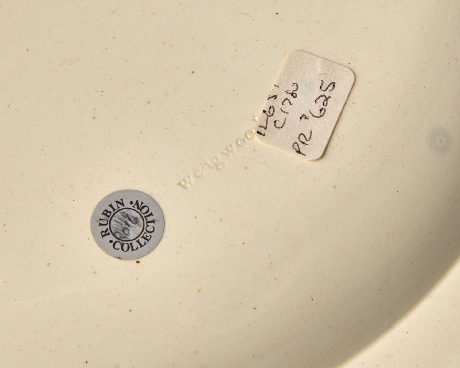 A Wedgwood Polychrome Painted Soup Plate
