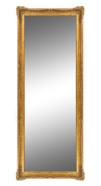 A Rococo Style Gilt Gesso Overmantel Mirror