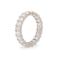 Diamond and White Gold Eternity Band