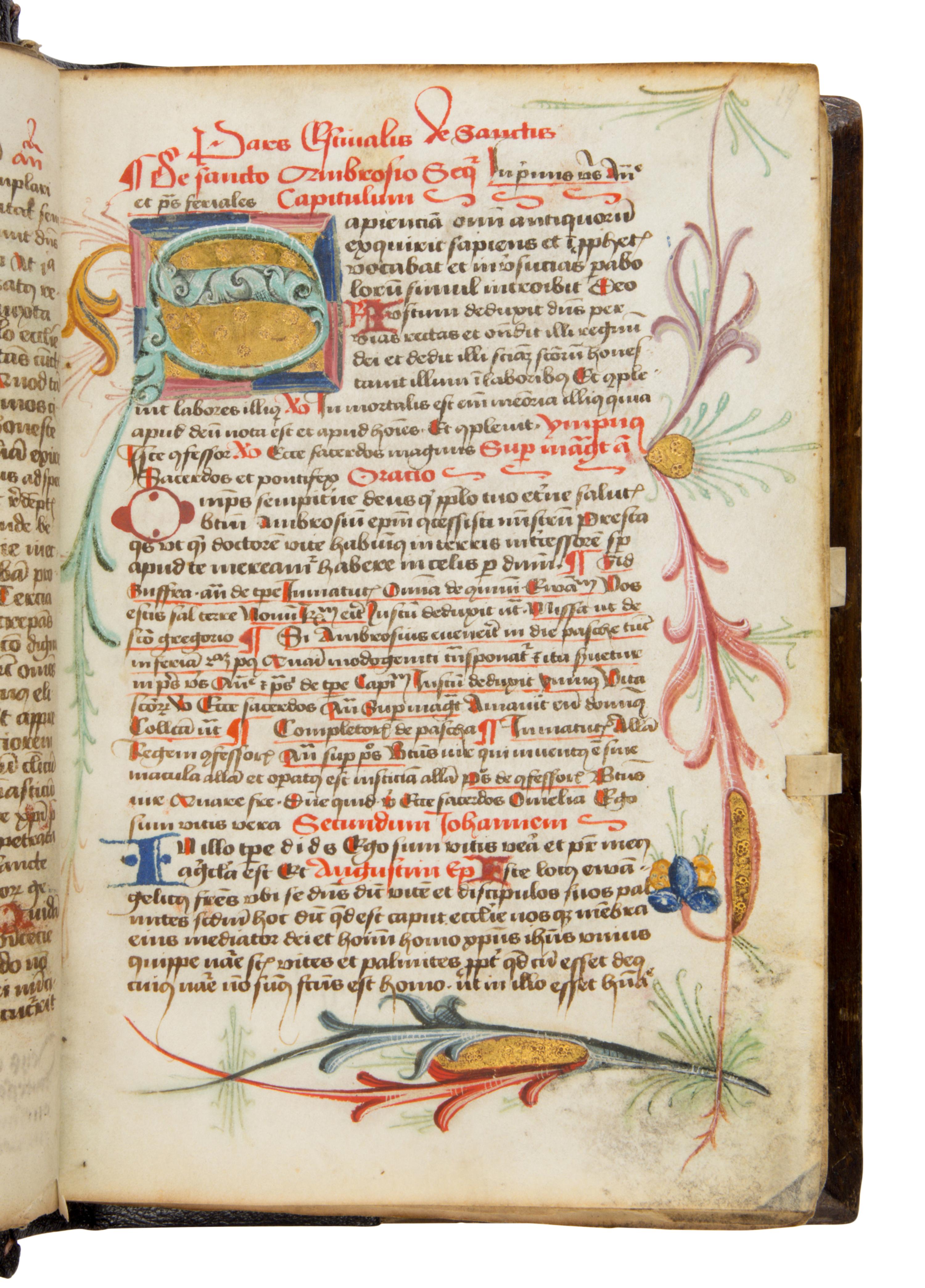 AUGSBURG–SALZBURG GROUP Breviary, illuminated manuscript on parchment [Germany, Augsburg, 1488]