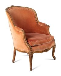 A Louis XV Painted Bergère