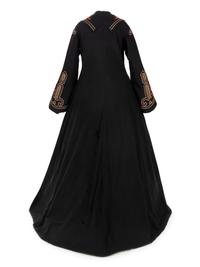 Embroidered Wool Dressing Gown, 1860s