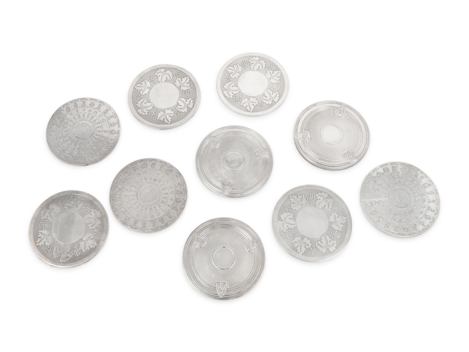 A Group of Christofle Silver-Plate Table Articles
