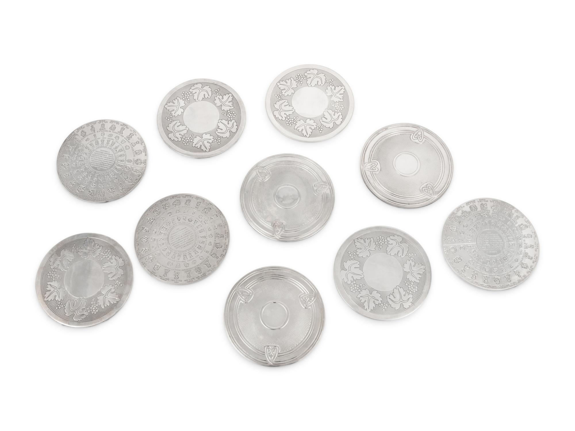 A Group of Christofle Silver-Plate Table Articles