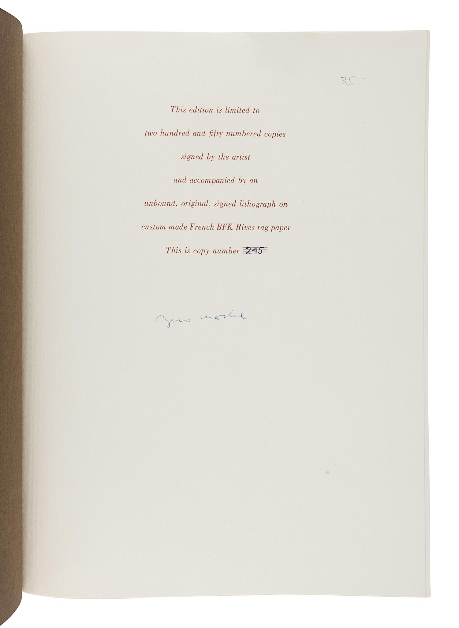 MOSTEL, Zero (1915-1977). Zero by Mostel. New York: Horizon Press, 1965.