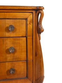 An Empire Style Walnut Commode