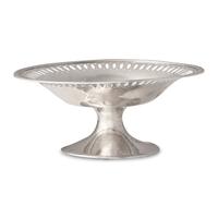 An American Silver Pierced Compote