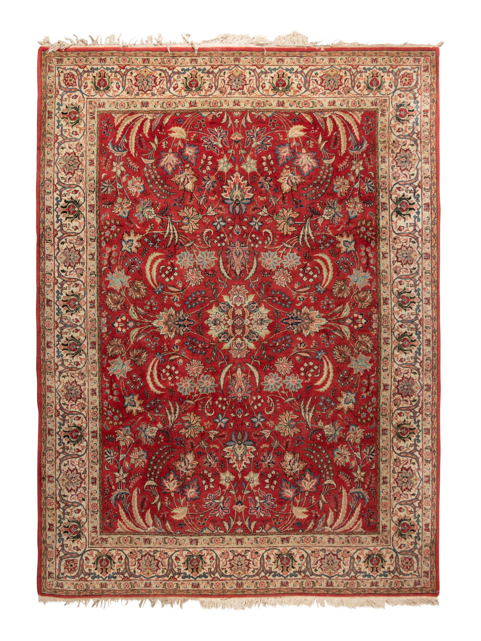 A Mahal Wool Rug