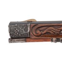 Contemporary Flintlock Jaeger Rifle with Actaeon and Diana Motifs