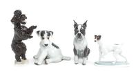 Four Rosenthal Porcelain Figures Height of tallest 8 1/4 inches. — 20TH CENTURY