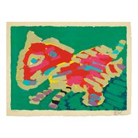 Karel Appel (Dutch, 1921-2006) — Cats (complete portfolio of seventeen lithographs, with title page and portfolio case), 1978