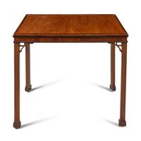 A George III Mahogany Tea Table