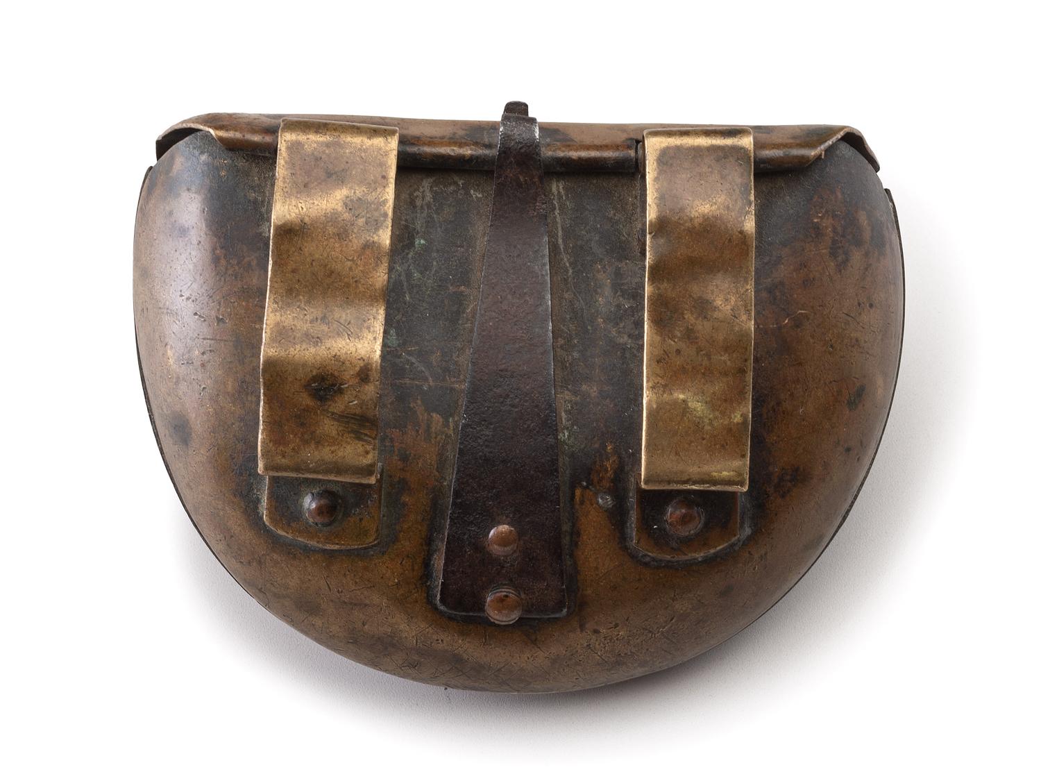 [CIVIL WAR]. Cartridge box by B. Kittredge & Co, Cincinnati, OH.