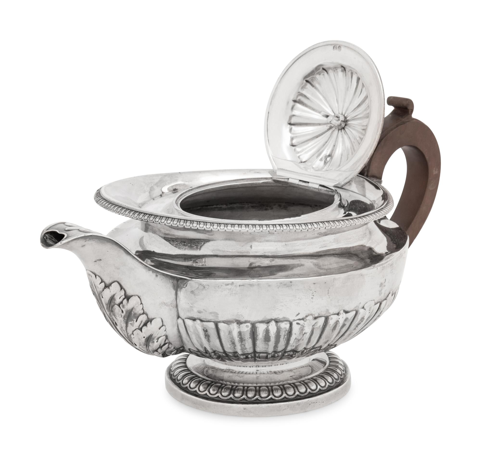 A George IV Silver Teapot