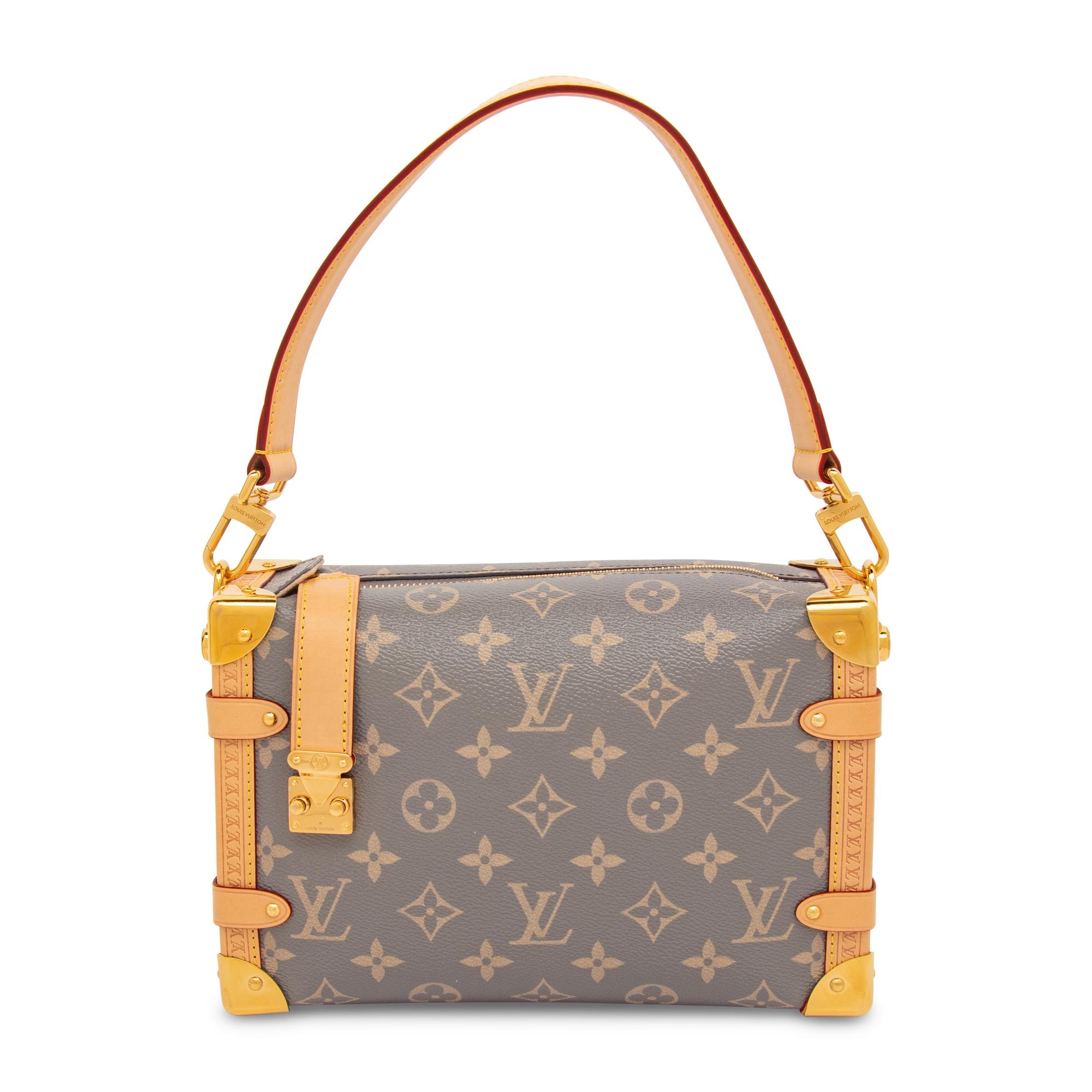 LOUIS VUITTON, MONOGRAM SIDE TRUNK MM BAG