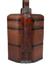 Three Chinese Bamboo Woven Articles