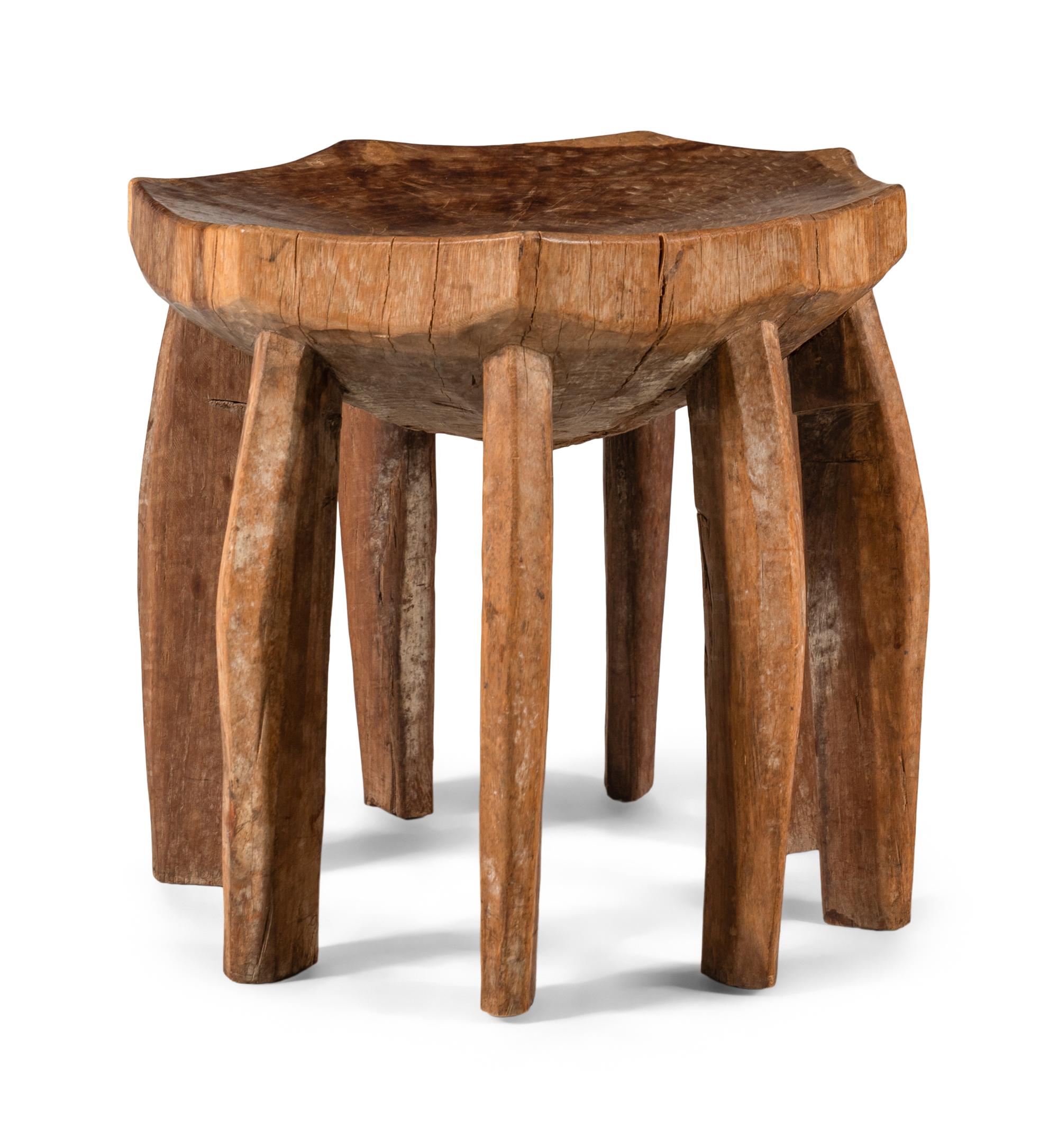 An African Carved Stool