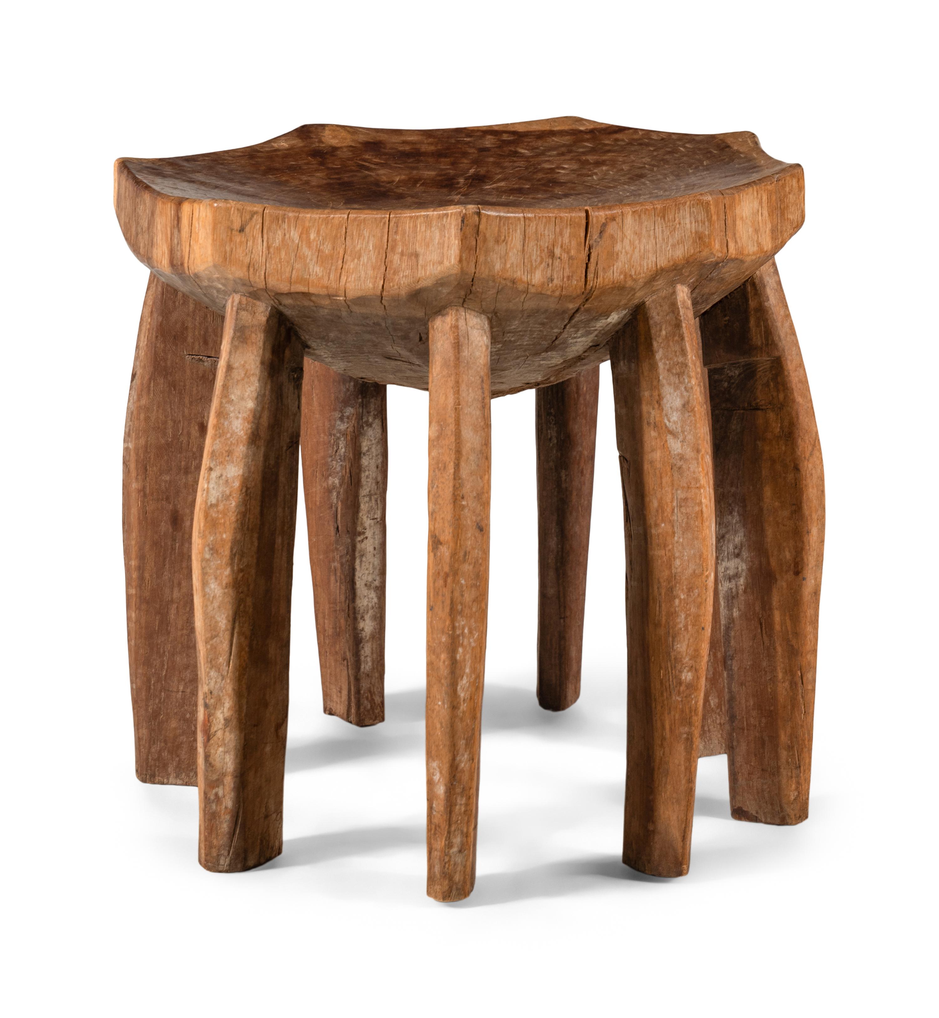 An African Carved Stool