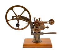A Brass and Steel Watch Maker's Rounding Up Tool