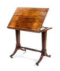A Victorian Mahogany Drafting Table, Height 31 x width 35 1/4 x depth 23 1/4 inches.